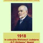 1918 in colectiil Bibliotecii, coperta