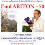 Afis Lansar carte Ariton
