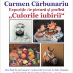 Afis expoxitie Carbunariu noiembrie
