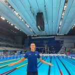 David Popovici la JO Tokyo 2020 – sursa Pagina FB David Popovici 16 iulie 2021