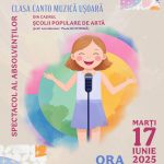 Afis Clasa canto – muzică ușoară