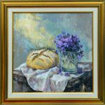 Premiul I pictură GIUGLEA ELENA- Darurile zilei -Centrul Cultural Dunărea de Jos Galați