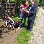 Plantand rasaduri de ardei cu elevii (1)