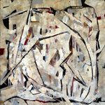 Printemps, 2025, acrylique sur toile, 50x50cm